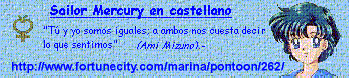 Conozca la pagina de Sailor Mercury